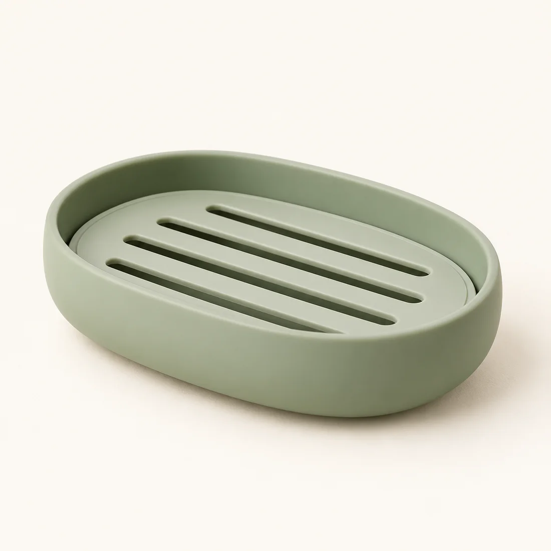 Pebble Soap Dish in Sage